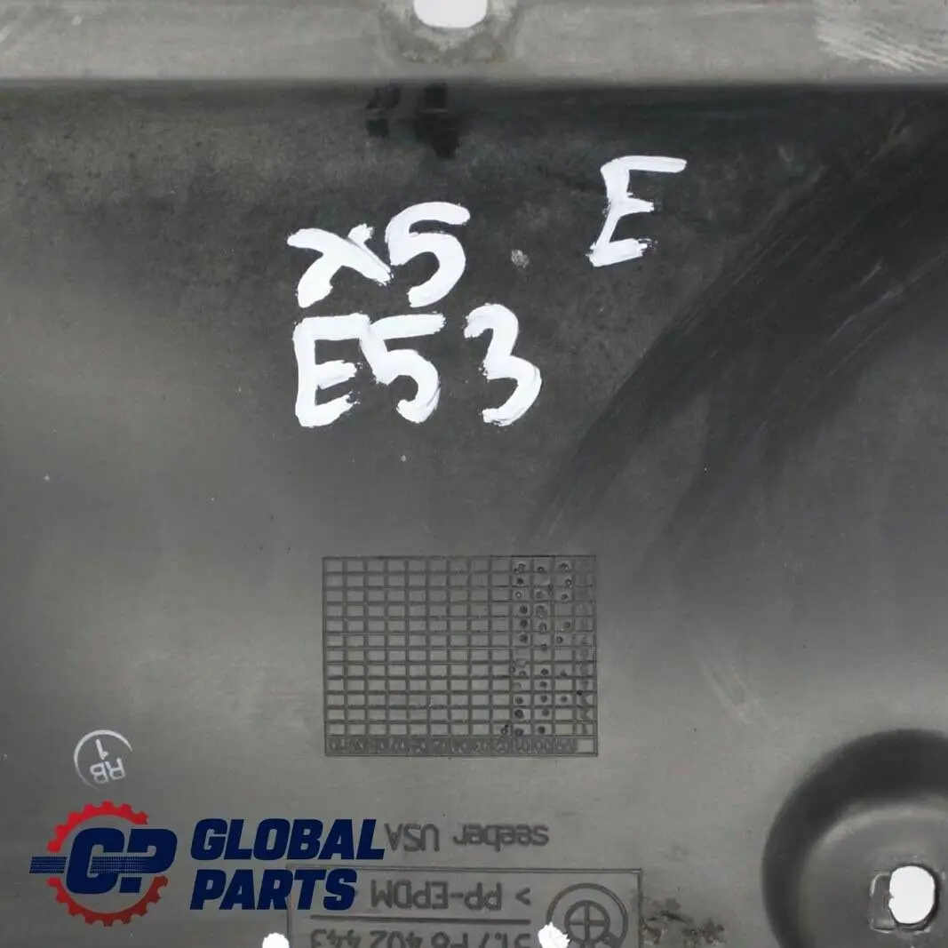 Couvrir Timonerie a L'Avant Gauche pour BMW X5 E53 à propos du numéro de pièce 8402443 BMW X5 E53 Couvrir Timonerie a L'Avant Gauche - SKU 8402443 - Numéro de pièce 8402443