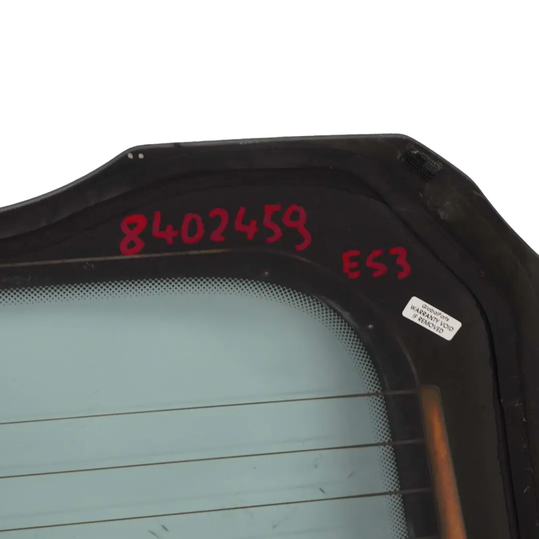 BMW X5 Series E53 Rear Tailgate Trunk Boot Lid Window Glass AS2 Green - SKU 8402459 - Part number 8402459