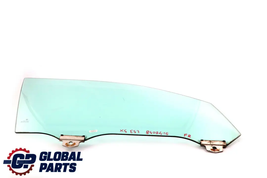 Puerta Delantera Derecha Lateral Doble Acristalamiento AS2 para BMW X5 E53 con número de pieza 8408416 BMW X5 E53 Puerta Delantera Derecha Lateral Doble Acristalamiento AS2 - SKU 8402516 - Número de pieza 8408416
