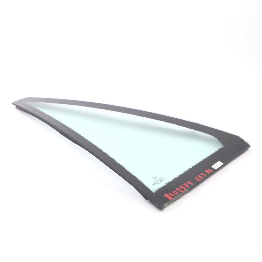 BMW X5 E53 Fixed Door Side Window Green Glass Rear Left N/S AS2 Glazing - SKU 8402573 - Part number 8402573