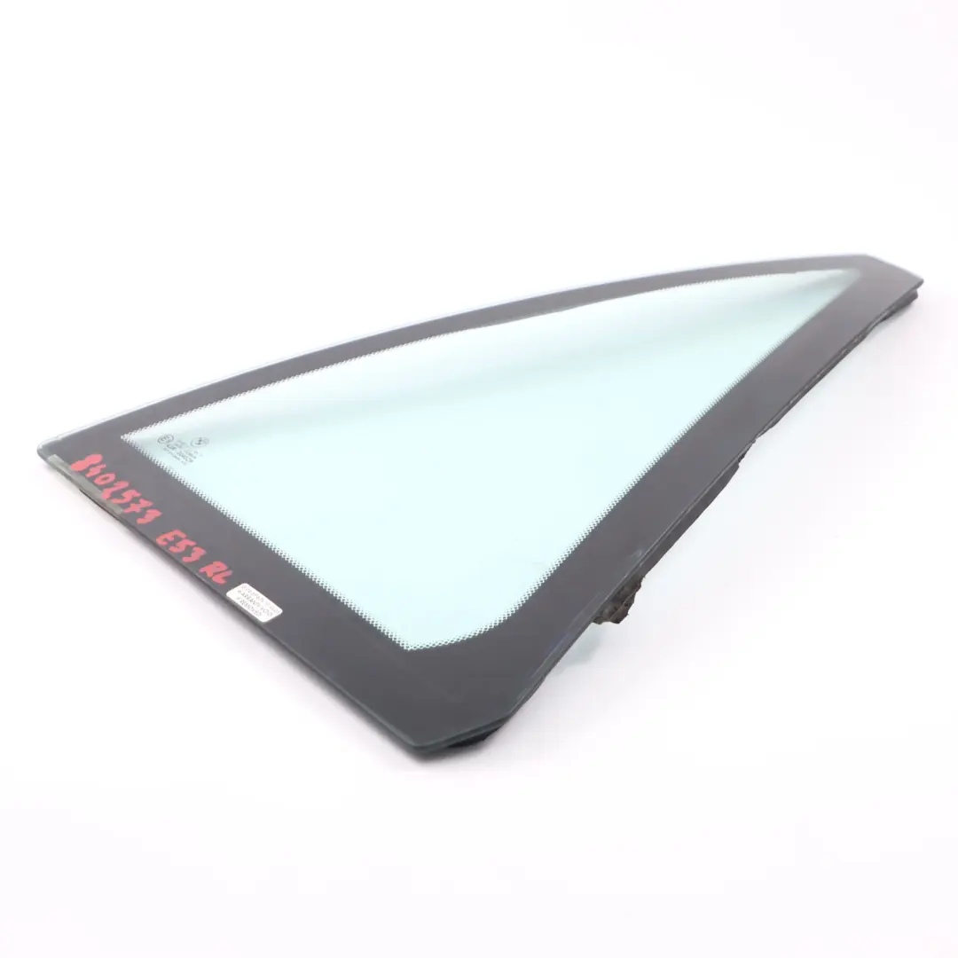 Fixed Door Side Window Green Glass Rear Left N/S AS2 Glazing to BMW X5 E53 with Part number 8402573 BMW X5 E53 Fixed Door Side Window Green Glass Rear Left N/S AS2 Glazing - SKU 8402573 - Part number 8402573