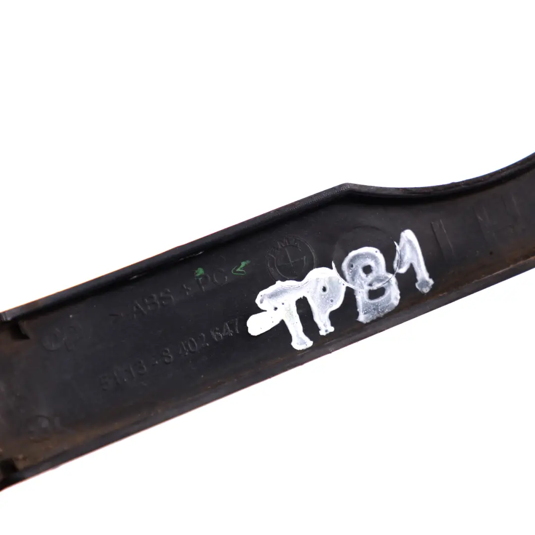 Scheinwerfer Abdeckung Lackiert Links Topasblau Blau Metallic für BMW X5 E53 mit Teilenummer 8402647 BMW X5 E53 Scheinwerfer Abdeckung Lackiert Links Topasblau Blau Metallic - SKU 8402647-TPB1 - Teilenummer 8402647