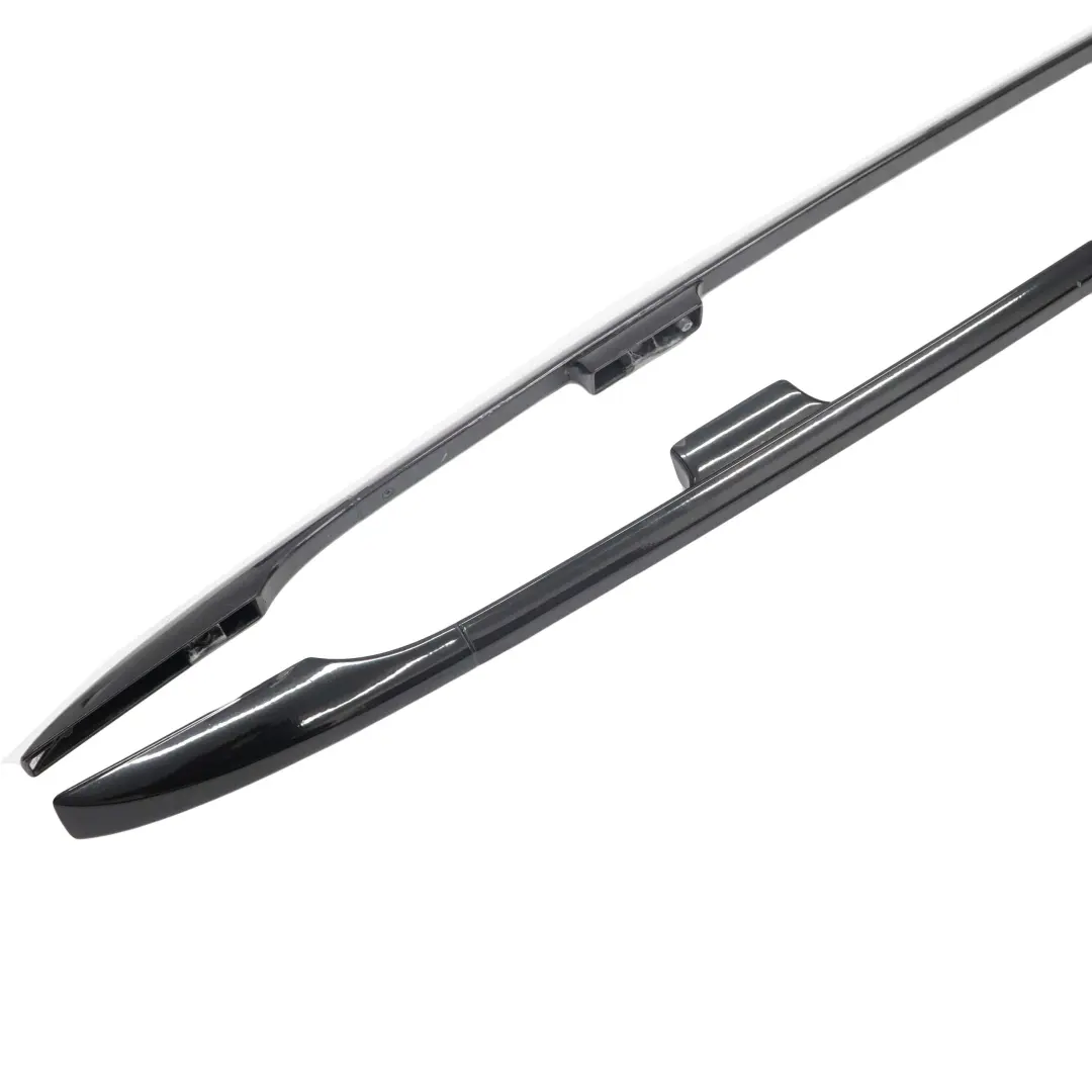 Roof Railing Moulding Bar Left Right N/O/S Set Black Sapphire - 475 to BMW X5 E53 with Part number 51138402671 51138402672 BMW X5 E53 Roof Railing Moulding Bar Left Right N/O/S Set Black Sapphire - 475 - SKU 8402671-BS - Part number 51138402671 51138402672