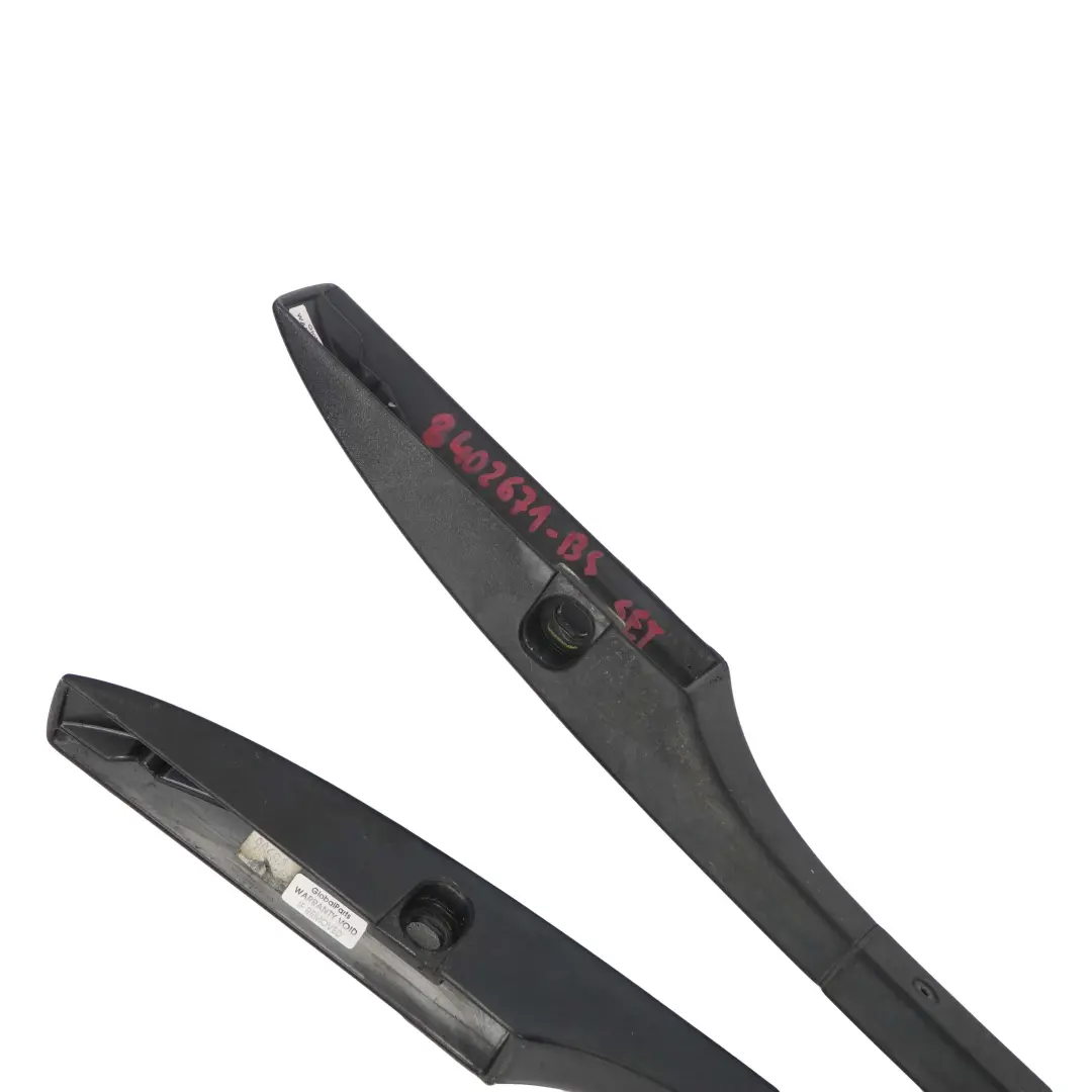 BMW X5 er E53 Dachreling Rechts Links Set Black Sapphire Schwarz - 475 - SKU 8402671-BS - Teilenummer 51138402671 51138402672