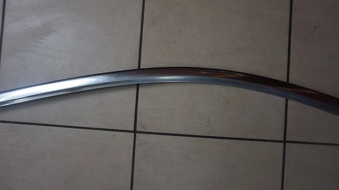 BMW X5 SERIES E53 Window frame cover front left door CHROME - SKU 8408409 - Part number 51328408409