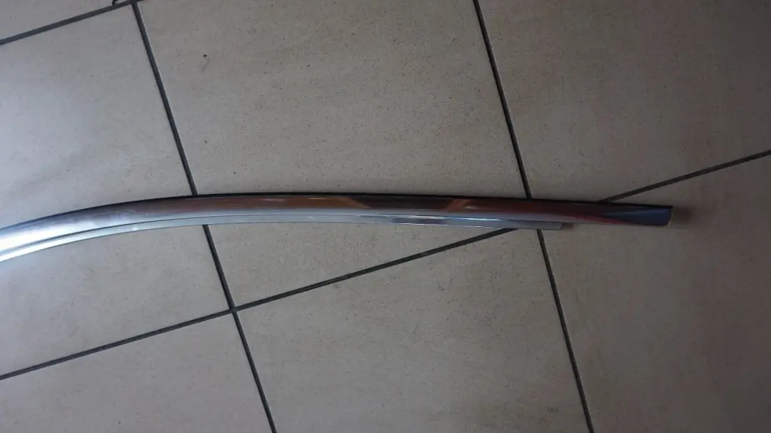 BMW X5 SERIES E53 Window frame cover front left door CHROME - SKU 8408409 - Part number 51328408409