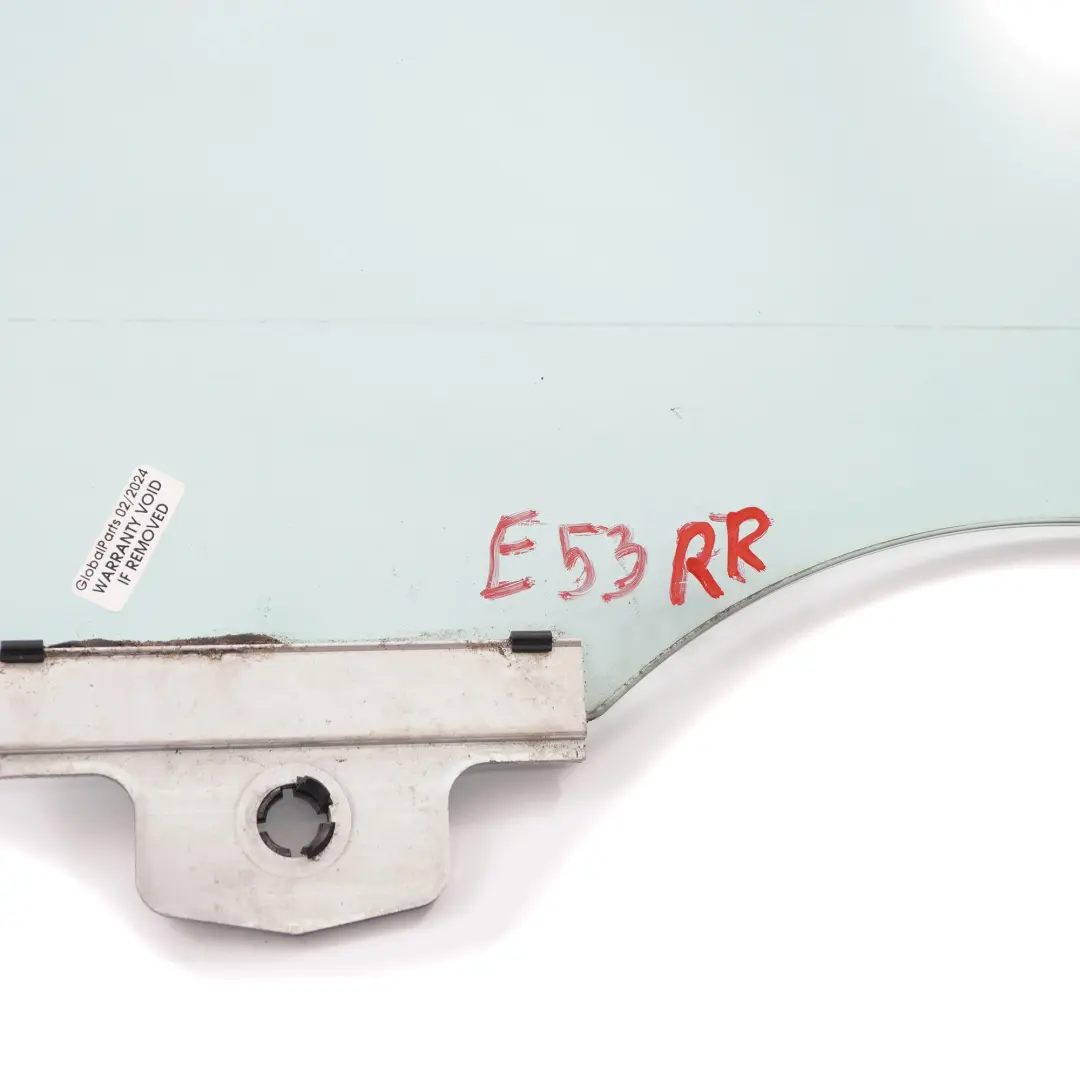 BMW X5 E53 Vitres latérales Porte Arrière Droite Vitrage Vert AS2 - SKU 8408420 - Numéro de pièce 8408420
