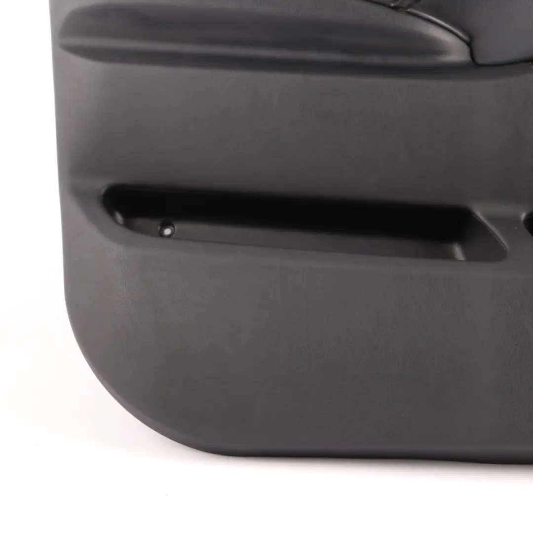 BMW X5 Series E53 Black Leather Front Left N/S Door Card Trim Panel Interior - SKU 8408661 - Part number 8408661