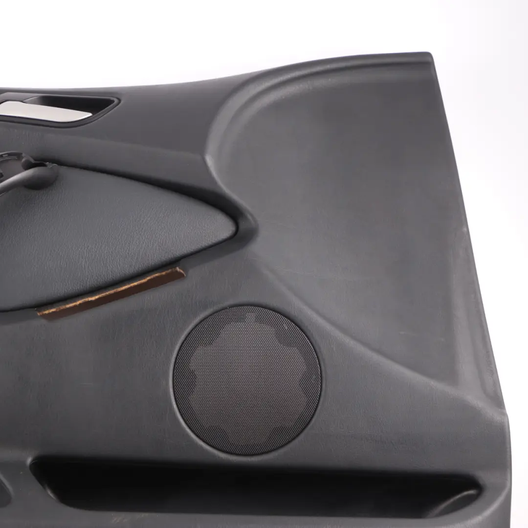 Leather Front Left N/S Door Card Trim Panel Interior to BMW X5 Series E53 Black with Part number 8408661 BMW X5 Series E53 Black Leather Front Left N/S Door Card Trim Panel Interior - SKU 8408661 - Part number 8408661