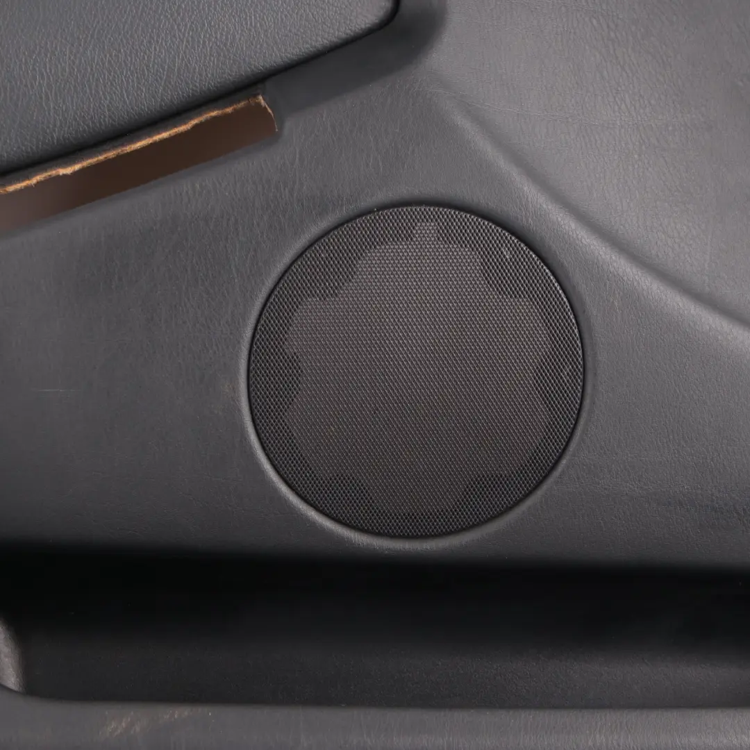 Leather Front Left N/S Door Card Trim Panel Interior to BMW X5 Series E53 Black with Part number 8408661 BMW X5 Series E53 Black Leather Front Left N/S Door Card Trim Panel Interior - SKU 8408661 - Part number 8408661