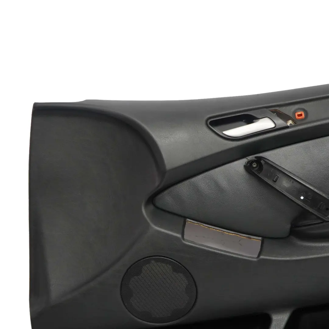 BMW X5 E53 Front Right O/S Door Card Trim Panel Black Leather Montana - SKU 8408662 - Part number 8408662