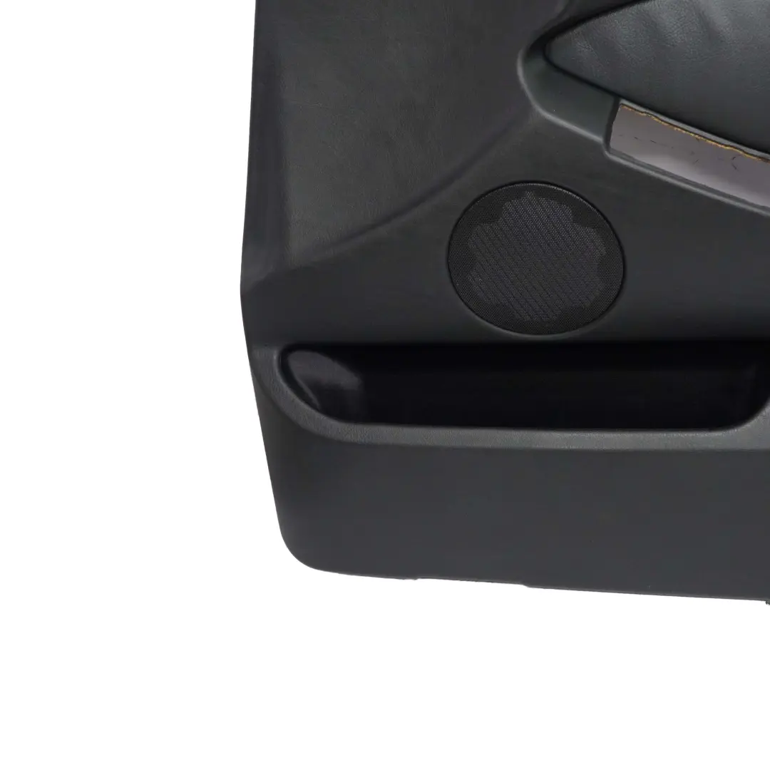 Front Right O/S Door Card Trim Panel Black Leather Montana to BMW X5 E53 with Part number 8408662 BMW X5 E53 Front Right O/S Door Card Trim Panel Black Leather Montana - SKU 8408662 - Part number 8408662