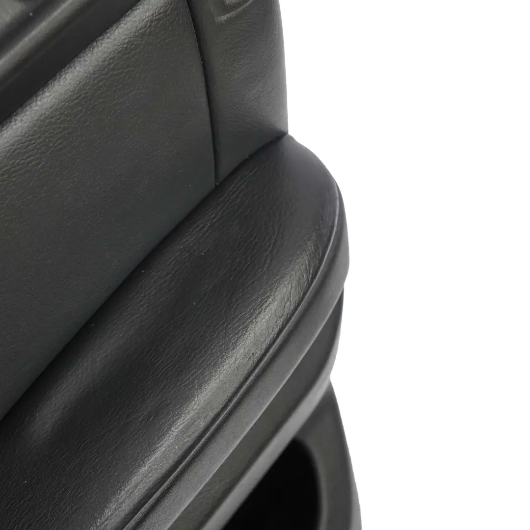 BMW X5 E53 Front Right O/S Door Card Trim Panel Black Leather Montana - SKU 8408662 - Part number 8408662