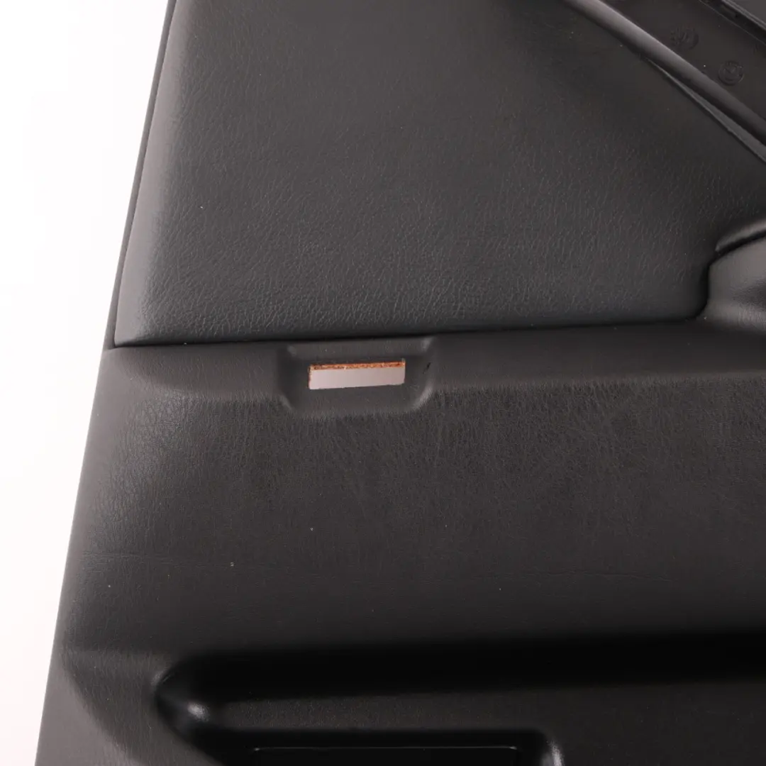 BMW X5 E53 Door Card Rear Right O/S Trim Panel Interior Black Leather - SKU 8408664-2 - Part number 8408664