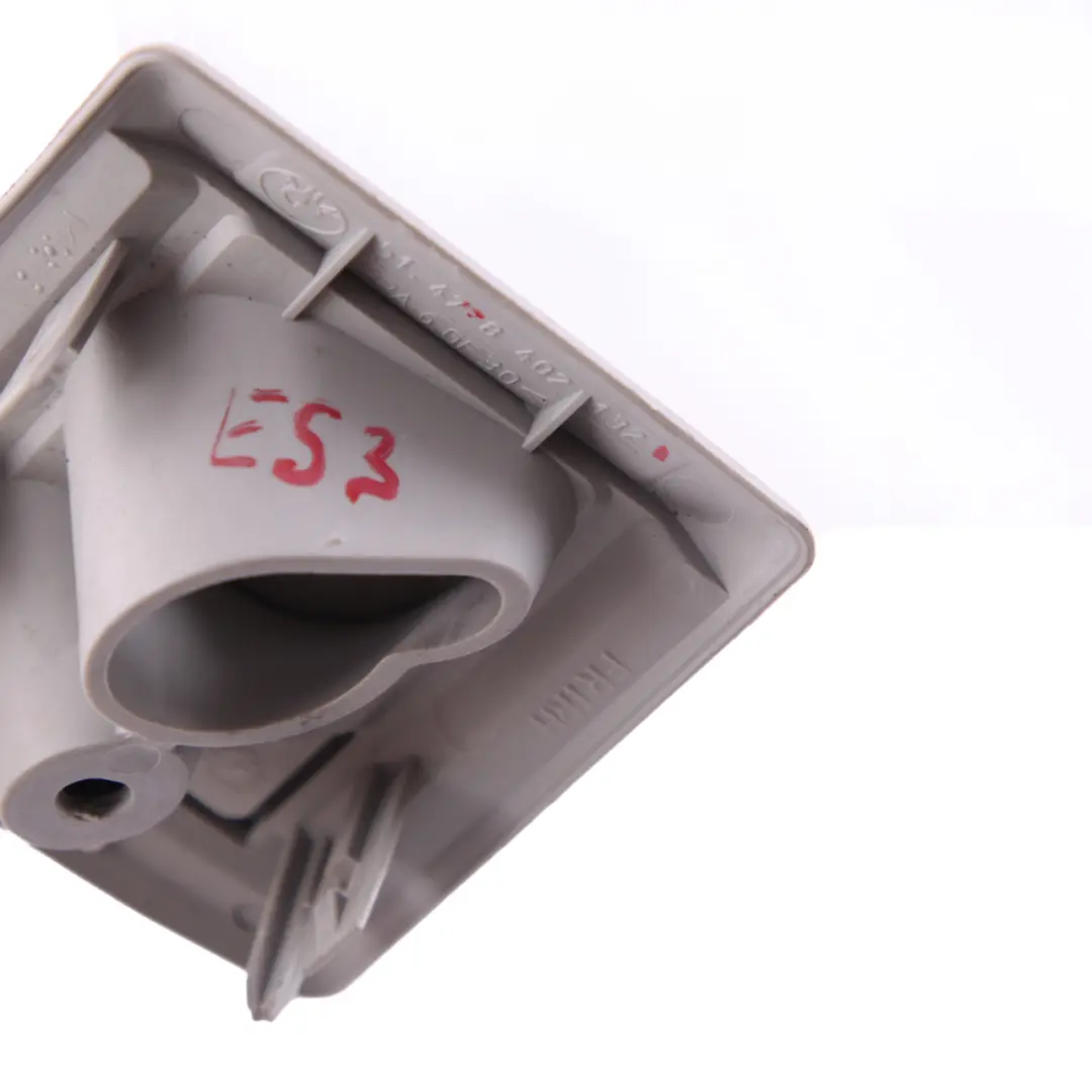 BMW X5 E53 Front Right O/S Hook Roller Net Hellgrau Grey - SKU 8408732 - Part number 8402132