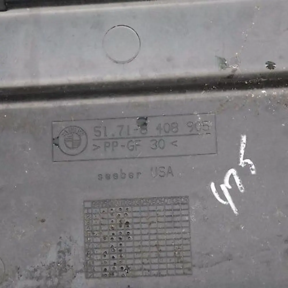 TRAY HOUSING BOX HOLDER MULTIFUNCTION BOOT PAN to BMW X5 SERIES E53 BATTERY with Part number 51718408905 BMW X5 SERIES E53 BATTERY TRAY HOUSING BOX HOLDER MULTIFUNCTION BOOT PAN - SKU 8408905 - Part number 51718408905