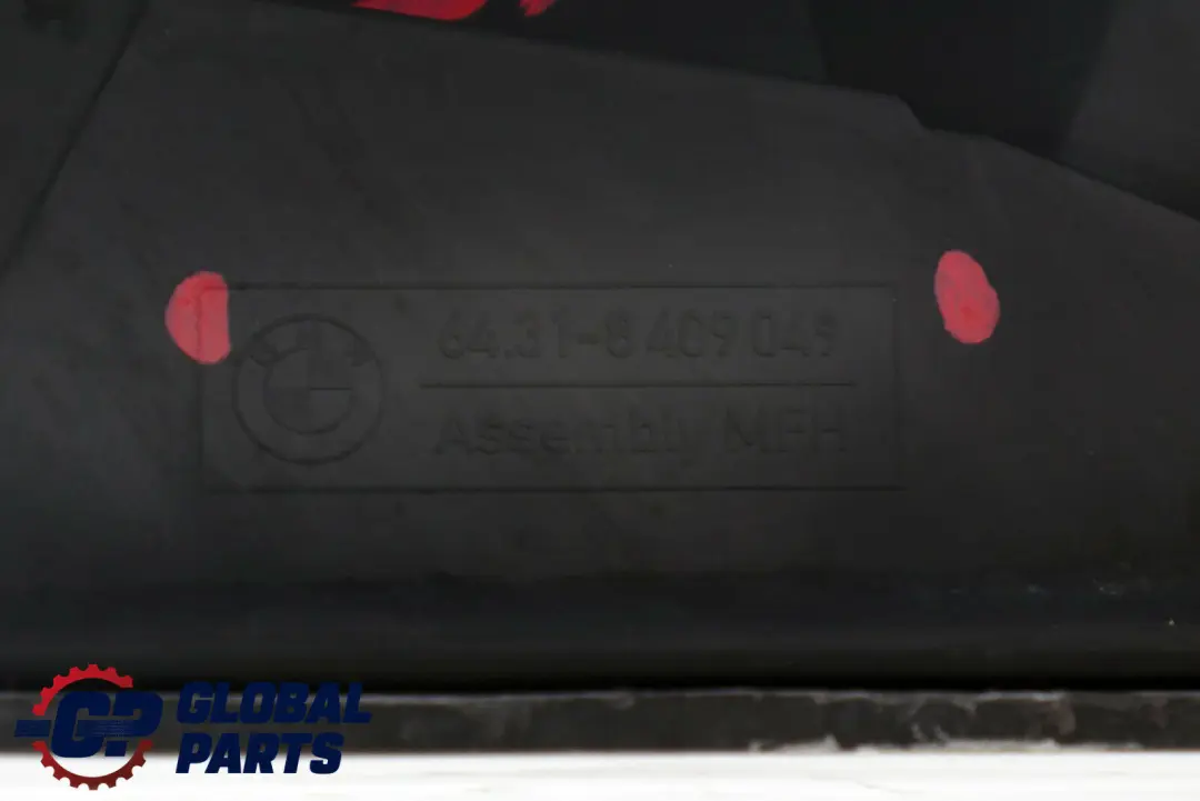 BMW E53 Calentador Filtro De Aire Microfiltro Carcasa 8409041 - SKU 8409042 - Número de pieza 8409042