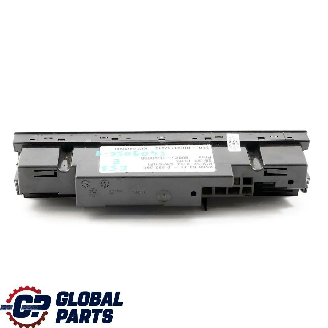 BMW X5 er E53 Bedienteil Klimaautomatik 6902560 - SKU 8409056-1 - Teilenummer 8409056