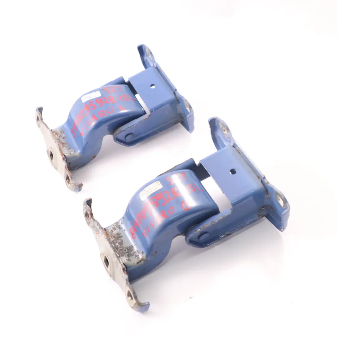 Cerniera inferiore porta posteriore sinistra destra set Ink Blue per Opel Vivaro B con numero di parte 844009592R Opel Vivaro B Cerniera inferiore porta posteriore sinistra destra set Ink Blue - SKU 844009592R-IBL - Numero di parte 844009592R