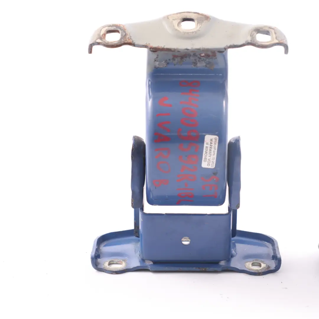 Unteres Türscharnier Opel Vivaro B Hinten Links Rechts Set Ink Blue für mit Teilenummer 844009592R Unteres Türscharnier Opel Vivaro B Hinten Links Rechts Set Ink Blue - SKU 844009592R-IBL - Teilenummer 844009592R