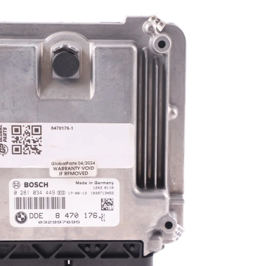 B47 Diesel Engine Control Unit ECU DDE Automatic to BMW F20 F21 LCI 118d with Part number 8470176 BMW F20 F21 LCI 118d B47 Diesel Engine Control Unit ECU DDE Automatic - SKU 8470176-1 - Part number 8470176