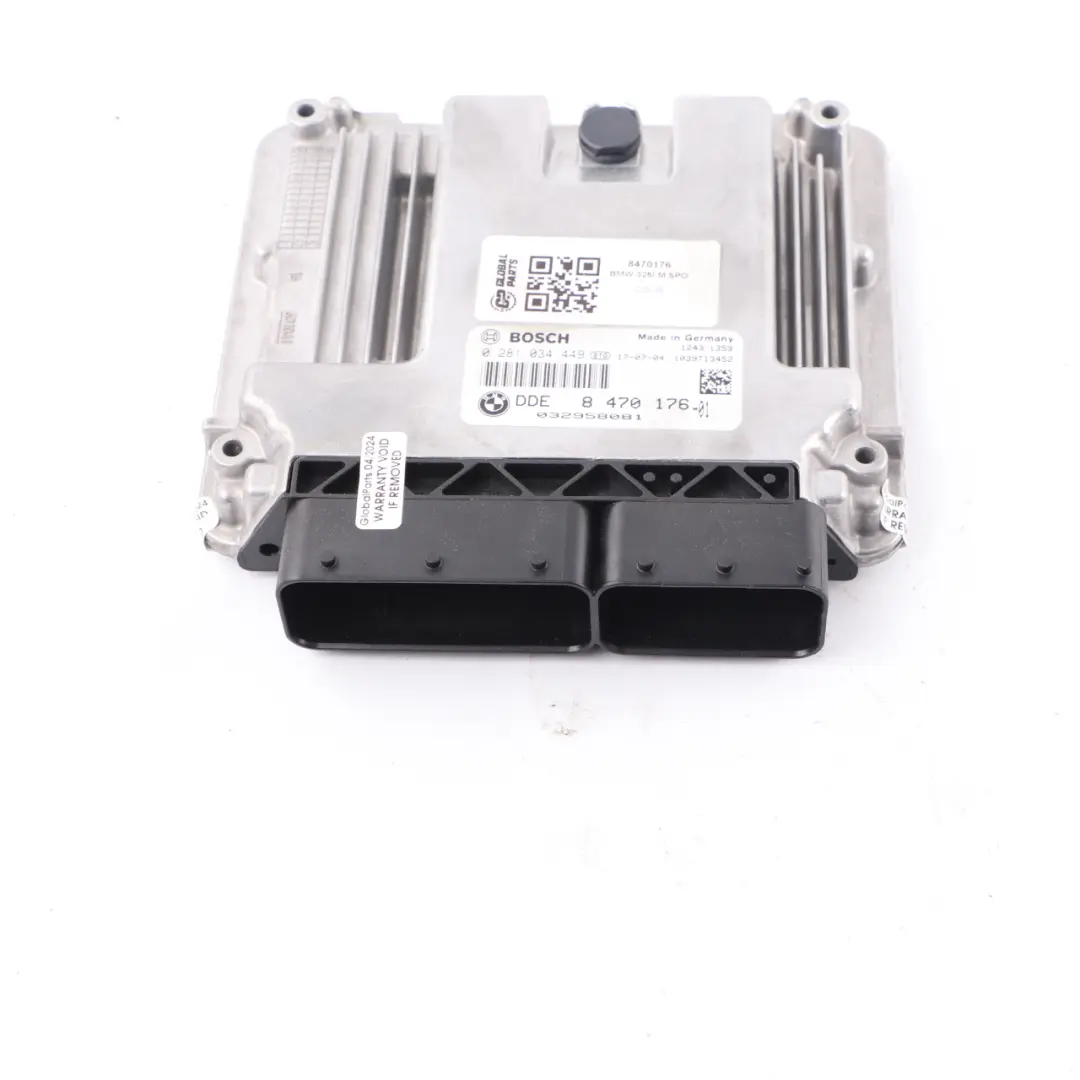 B37 Diesel Engine Control Unit ECU DME Automatic to BMW F20 F21 LCI 116d with Part number 8470176 BMW F20 F21 LCI 116d B37 Diesel Engine Control Unit ECU DME Automatic - SKU 8470176 - Part number 8470176
