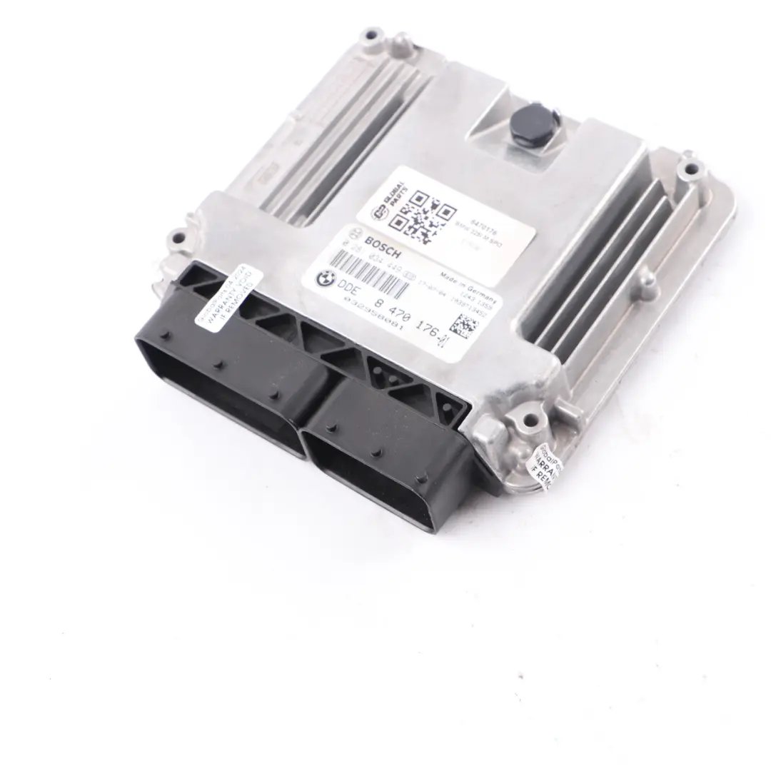B37 Diesel Engine Control Unit ECU DME Automatic to BMW F20 F21 LCI 116d with Part number 8470176 BMW F20 F21 LCI 116d B37 Diesel Engine Control Unit ECU DME Automatic - SKU 8470176 - Part number 8470176