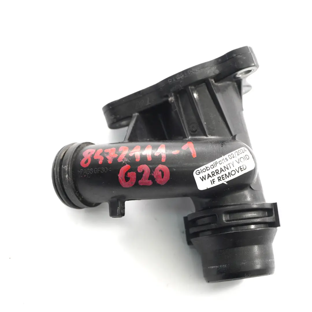 Boîtier supérieur thermostat refroidissement BMW F40 G20 G21 G30 G01 Mini F55 - SKU 8472111-1 - Numéro de pièce 8472111