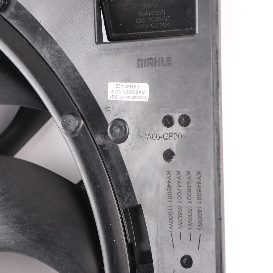 Radiator Fan BMW G11 G30 Engine Cooling Radiator Fan Shroud 600W to with Part number 8472268 Radiator Fan BMW G11 G30 Engine Cooling Radiator Fan Shroud 600W - SKU 8472268 - Part number 8472268