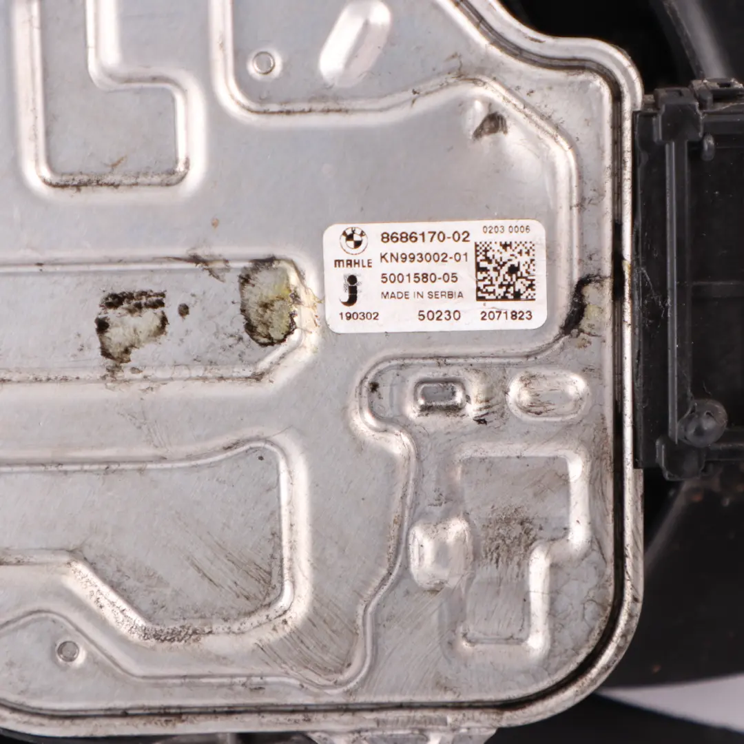  Radiator Fan BMW X3 G01 X3 G02 Engine Cooling Cooler Shroud Housing 400W 8686170 - SKU 8472314 - Part number 8472314