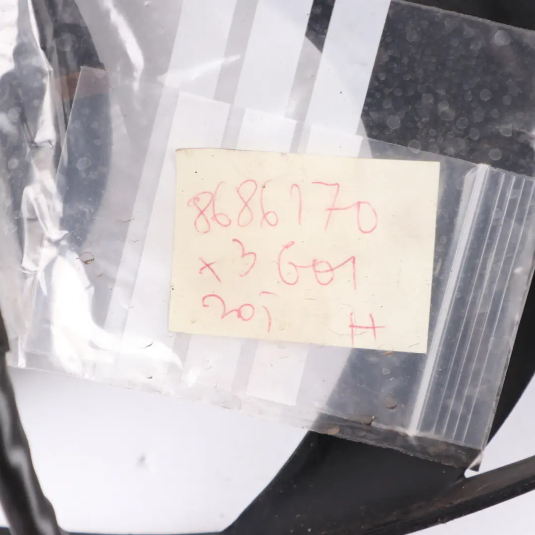 Radiator Fan BMW X3 G01 X3 G02 Engine Cooling Cooler Shroud Housing 400W 8686170 to with Part number 8472314 Radiator Fan BMW X3 G01 X3 G02 Engine Cooling Cooler Shroud Housing 400W 8686170 - SKU 8472314 - Part number 8472314