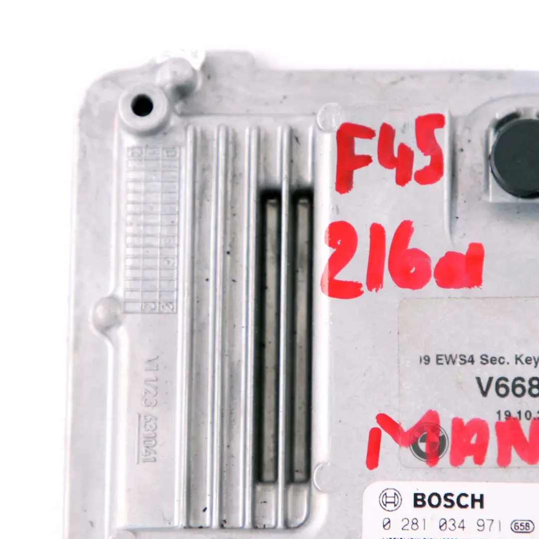 B37 ECU DDE Engine Control Unit to BMW F20 F30 F45 LCI 116d 216d 316d with Part number 8473185 BMW F20 F30 F45 LCI 116d 216d 316d B37 ECU DDE Engine Control Unit - SKU 8473185-1 - Part number 8473185