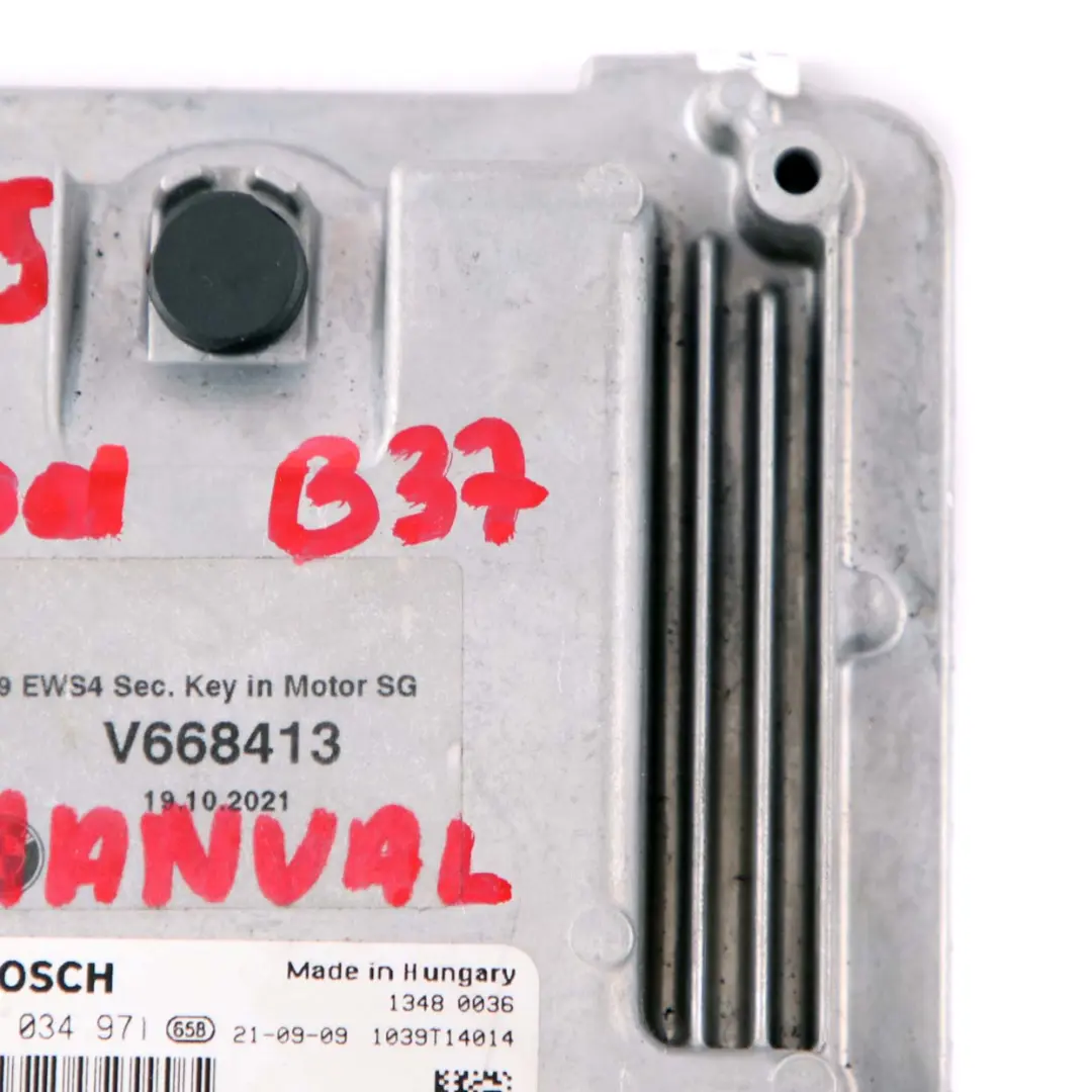 B37 ECU DDE Engine Control Unit to BMW F20 F30 F45 LCI 116d 216d 316d with Part number 8473185 BMW F20 F30 F45 LCI 116d 216d 316d B37 ECU DDE Engine Control Unit - SKU 8473185-1 - Part number 8473185