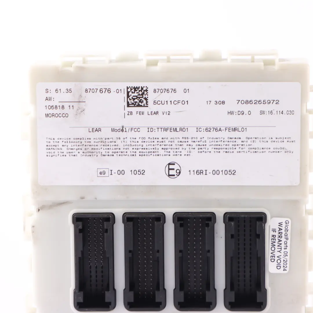 B47 190HP Engine ECU Kit DDE FEM Key Automatic to BMW F30 320d F36 420d LCI with Part number 8473185 BMW F30 320d F36 420d LCI B47 190HP Engine ECU Kit DDE FEM Key Automatic - SKU 8473185-4 - Part number 8473185