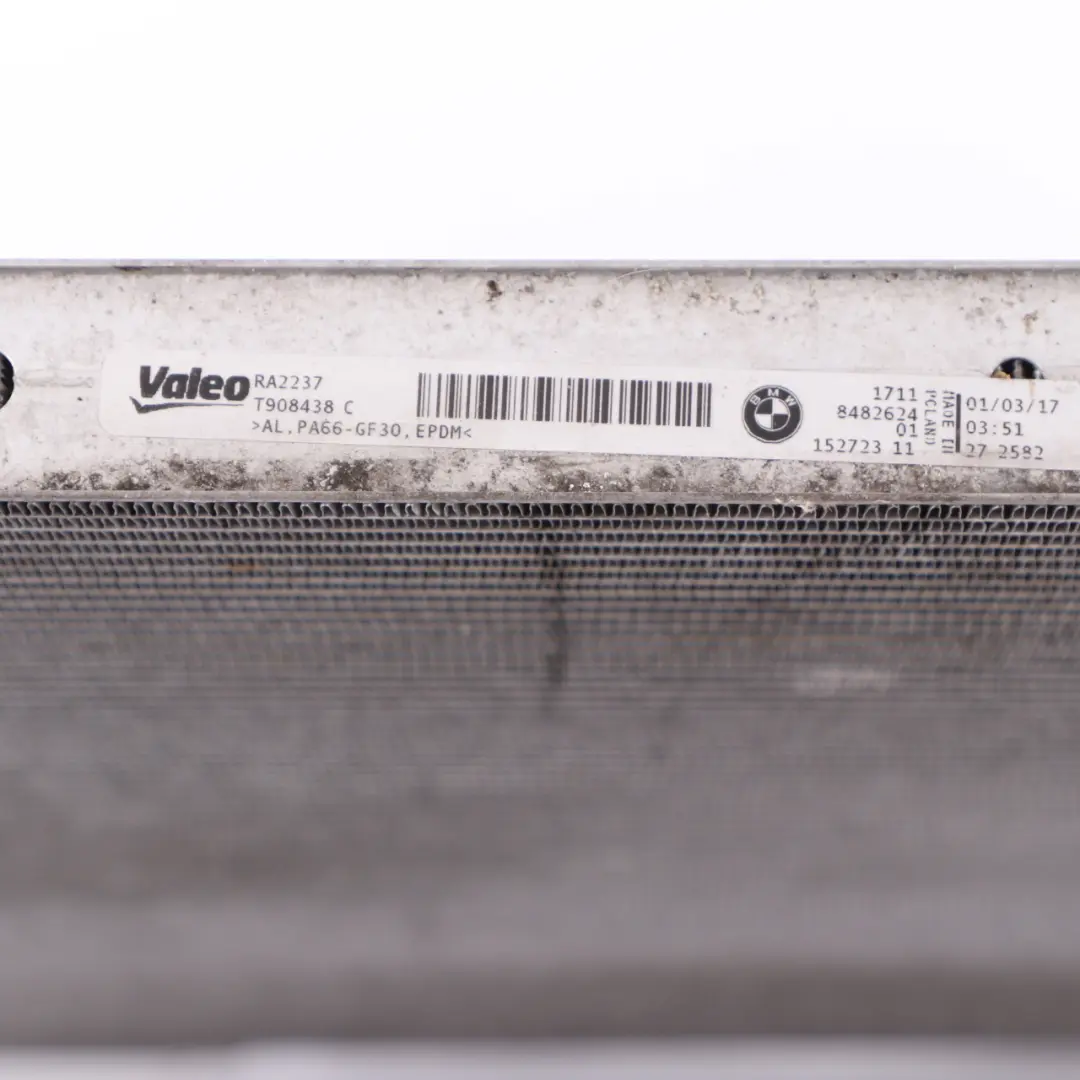 Cooling Radiator BMW F20 F21 F30 F31 LCI B48 Engine Coolant Radiator to with Part number 8482624 Cooling Radiator BMW F20 F21 F30 F31 LCI B48 Engine Coolant Radiator - SKU 8482624 - Part number 8482624