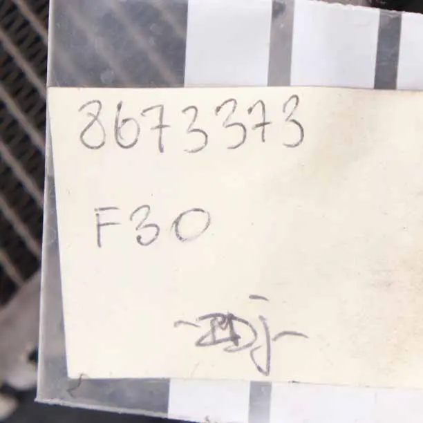 335dX 435dX N57Z xDrive Chłodnica Wody do BMW F30 F31 F32 o numerze 8482946 BMW F30 F31 F32 335dX 435dX N57Z xDrive Chłodnica Wody - SKU 8482946 - Numer Części 8482946