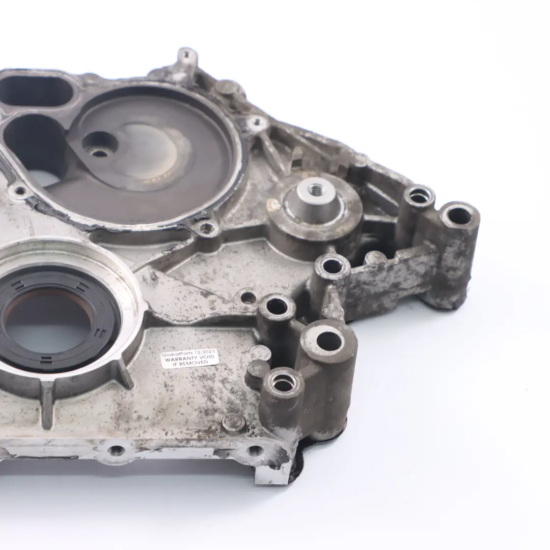 BMW F10 M5 F13 M6 S63N Engine Timing Case Chain Box Cover Plate Lower 7553364 - SKU 8483795 - Part number 8483795
