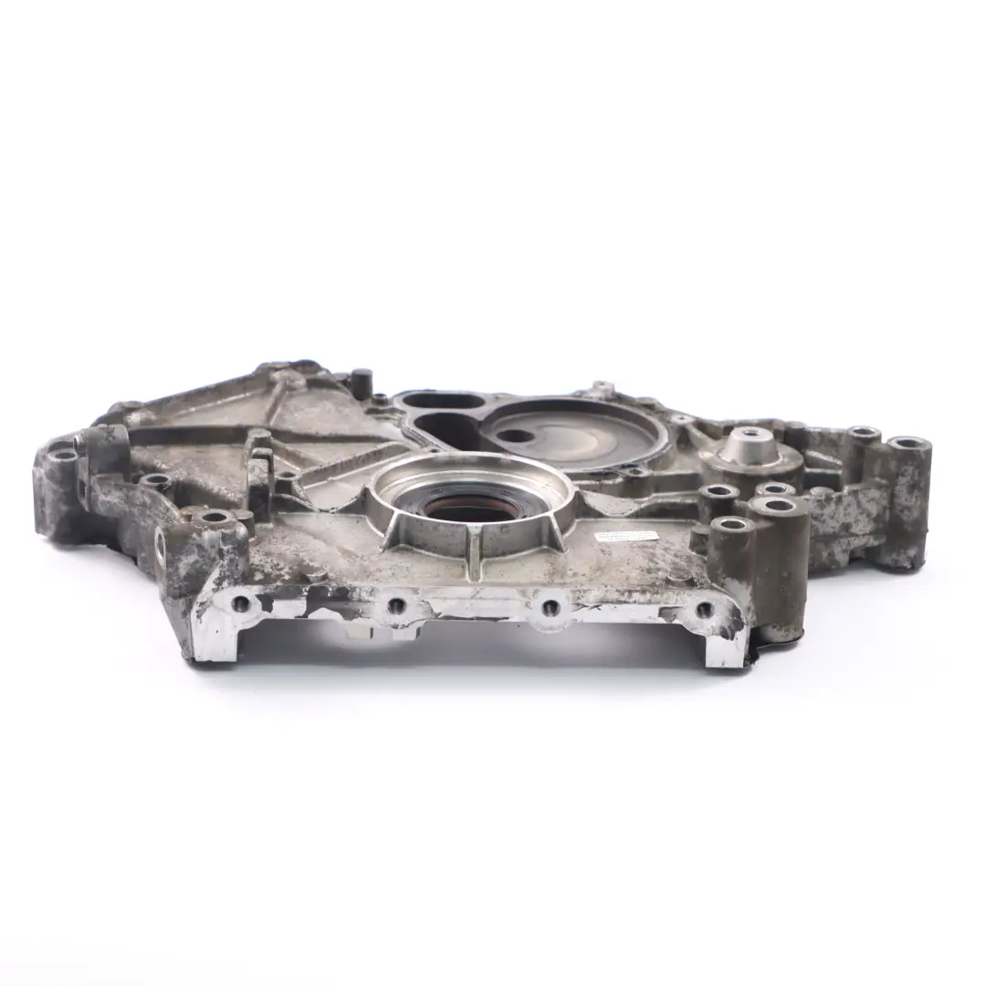 BMW F10 M5 F13 M6 S63N Engine Timing Case Chain Box Cover Plate Lower 7553364 - SKU 8483795 - Part number 8483795