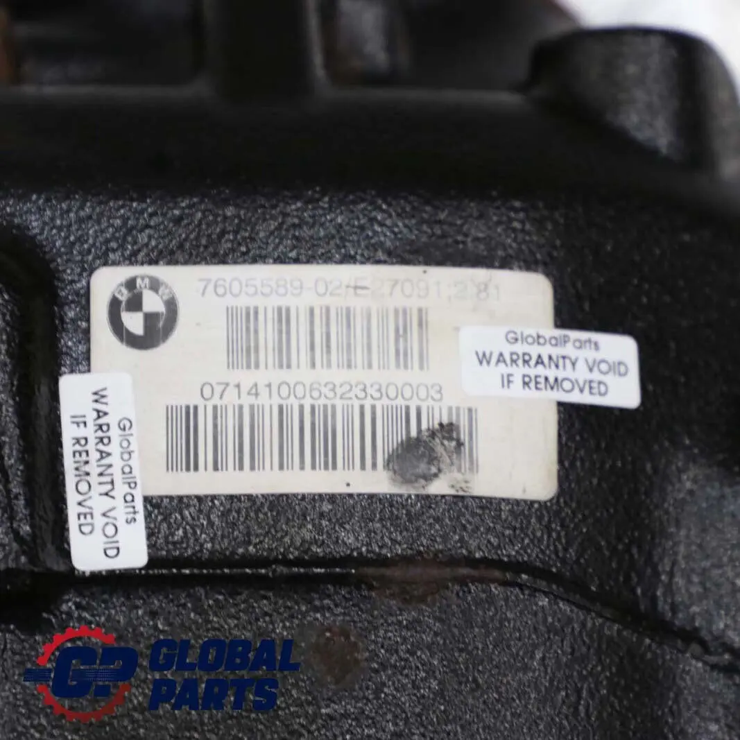 BMW F30 F31 F32 F36 Rear Differential Diff 2,81 Ratio WARRANTY - SKU 8485723 - Part number 7605589