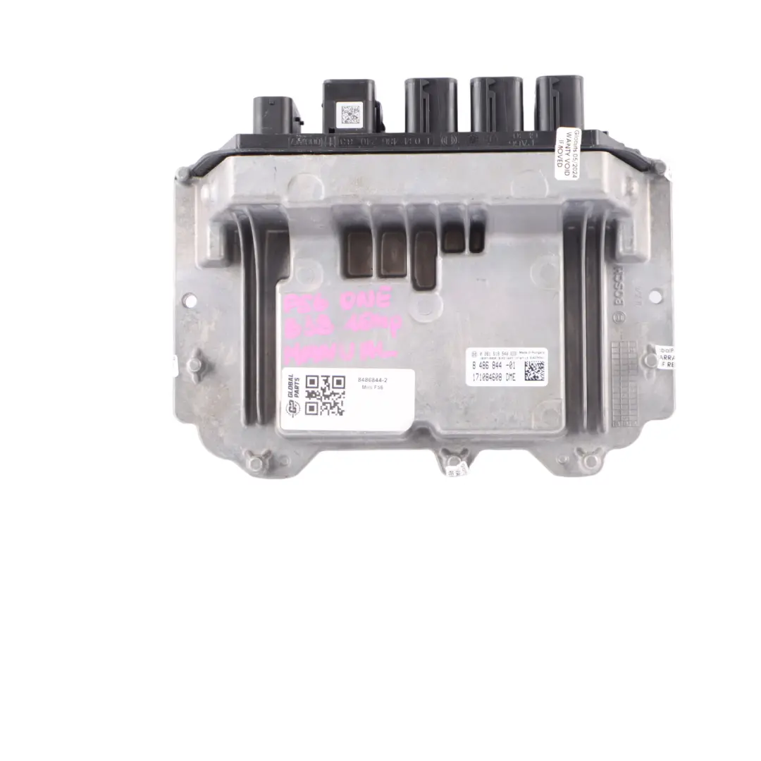 Mini One F56 B38 102HP Engine ECU Unit Kit DME BDC Lock Key Manual - SKU 8486844-2 - Part number 8486844