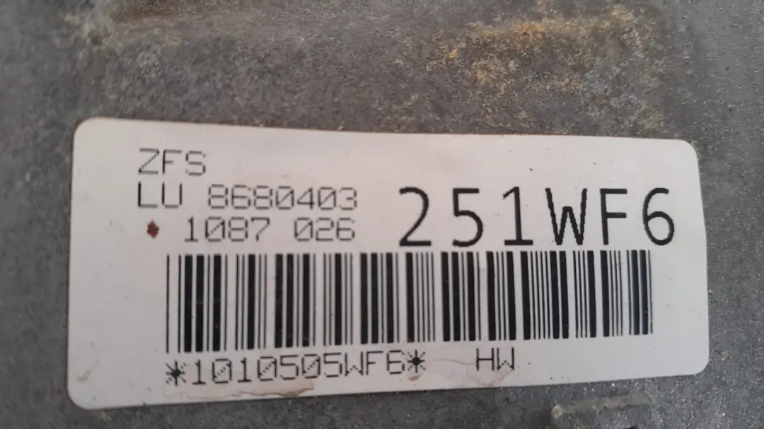 30dX F30 F330dX N57N Automatique GA8HP70X 8648661 Garantie pour BMW X3 F25 à propos du numéro de pièce 8487260 BMW X3 F25 30dX F30 F330dX N57N Automatique GA8HP70X 8648661 Garantie - SKU 8487260 - Numéro de pièce 8487260