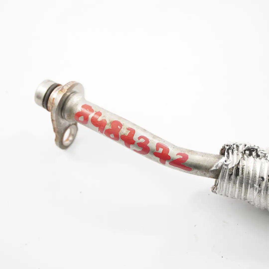 B38X turbocompressore olio alimentazione lubrificazione tubo per BMW F45 Mini F60 con numero di parte 8487372 BMW F45 Mini F60 B38X turbocompressore olio alimentazione lubrificazione tubo - SKU 8487372 - Numero di parte 8487372