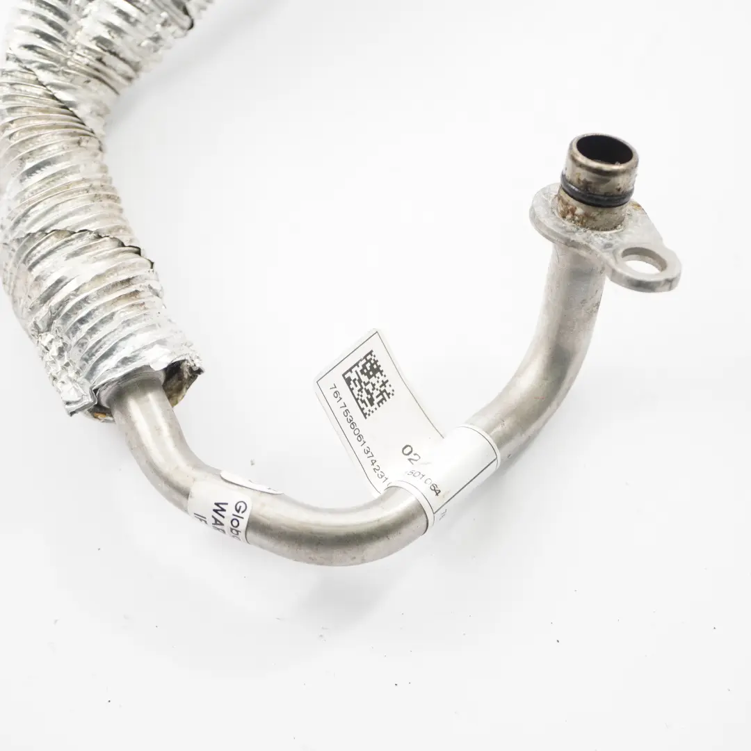 Line BMW F45 Mini F60 B38X Turbocharger Oil Feed Lubrication Hose Pipe - SKU 8487372 - Part number 8487372