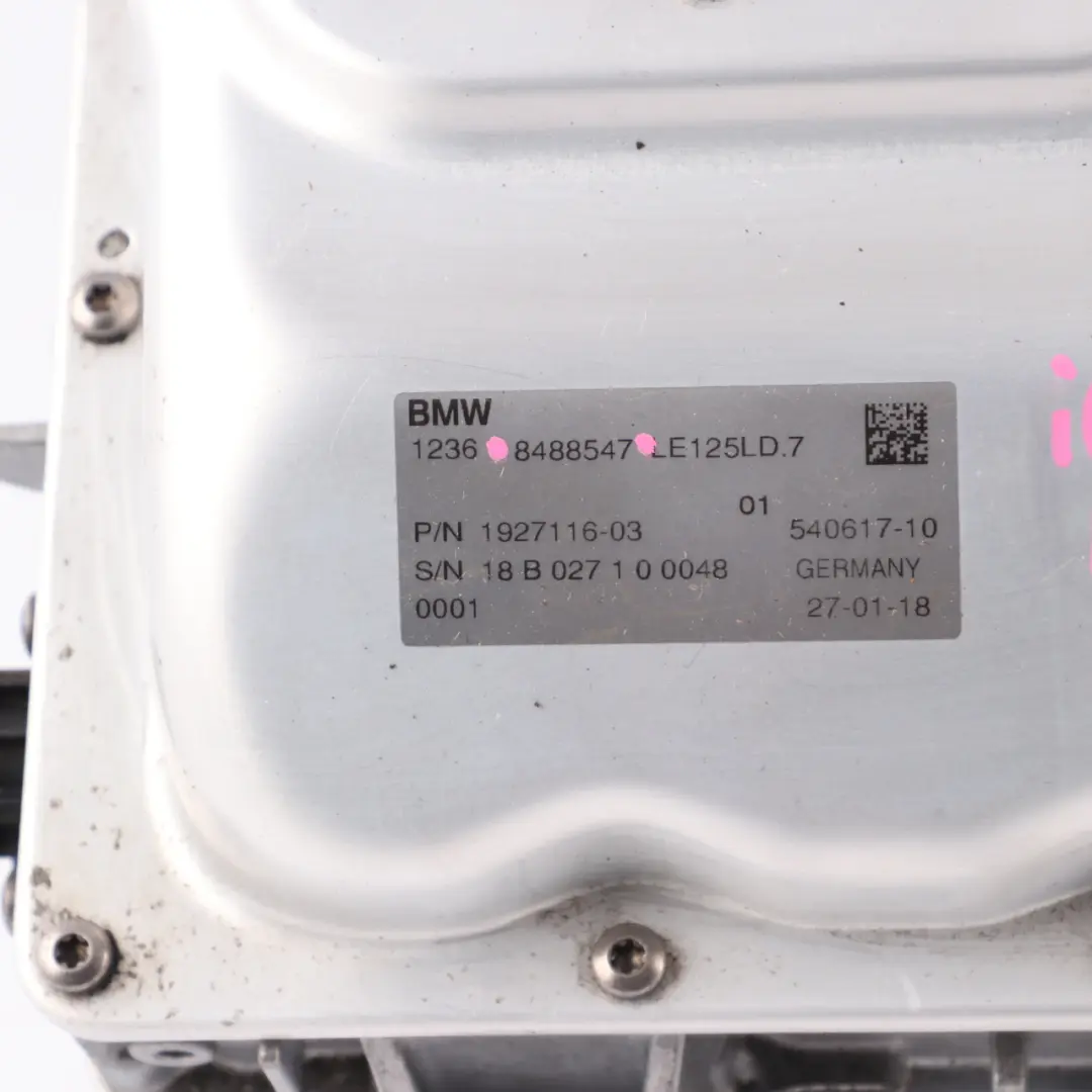 i3s I01 LCI 94Ah High Voltage Inverter Electrical Machine to BMW with Part number 8488547 BMW i3s I01 LCI 94Ah High Voltage Inverter Electrical Machine - SKU 8488547 - Part number 8488547