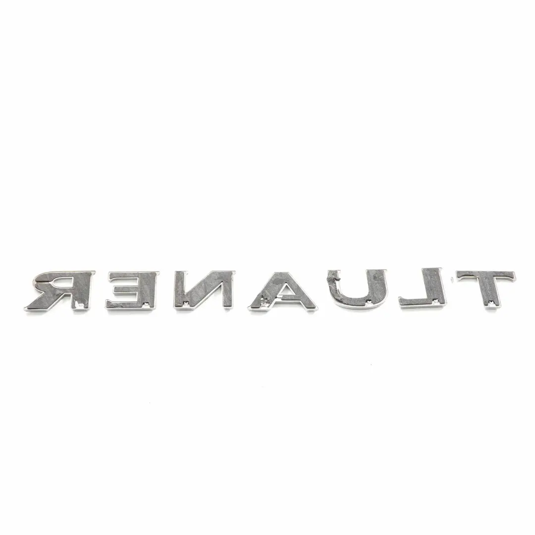 Renault Trafic Hintere Tür Kofferraum Emblem Schriftzug Logo Abzeichen geklebt - SKU 848901118R - Teilenummer 848901118R