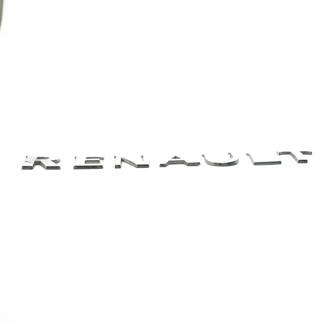 Door Trunk Emblem Lettering Logo Badge Adhered to Renault Trafic Rear with Part number 848901118R Renault Trafic Rear Door Trunk Emblem Lettering Logo Badge Adhered - SKU 848901118R - Part number 848901118R