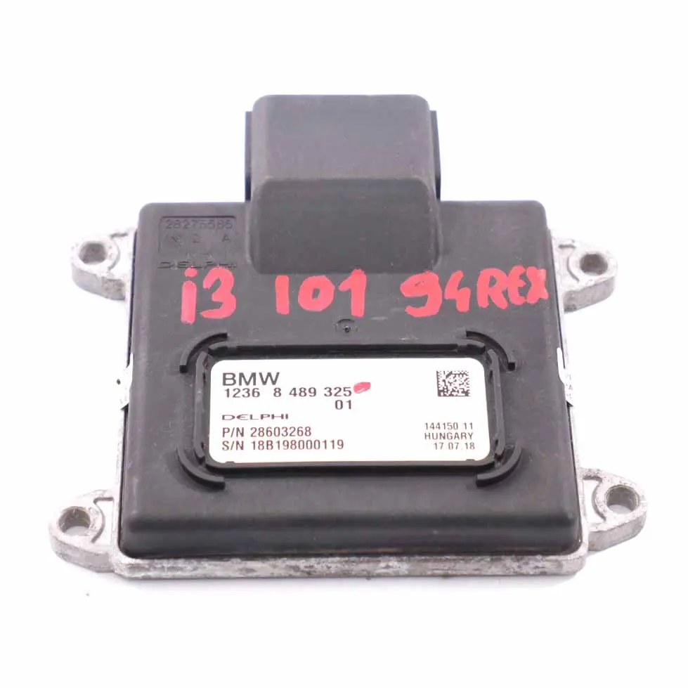 94Ah Rex Hybrid Basic Control Unit Module ECU to BMW i3 I01 with Part number 8489325 BMW i3 I01 94Ah Rex Hybrid Basic Control Unit Module ECU - SKU 8489325 - Part number 8489325