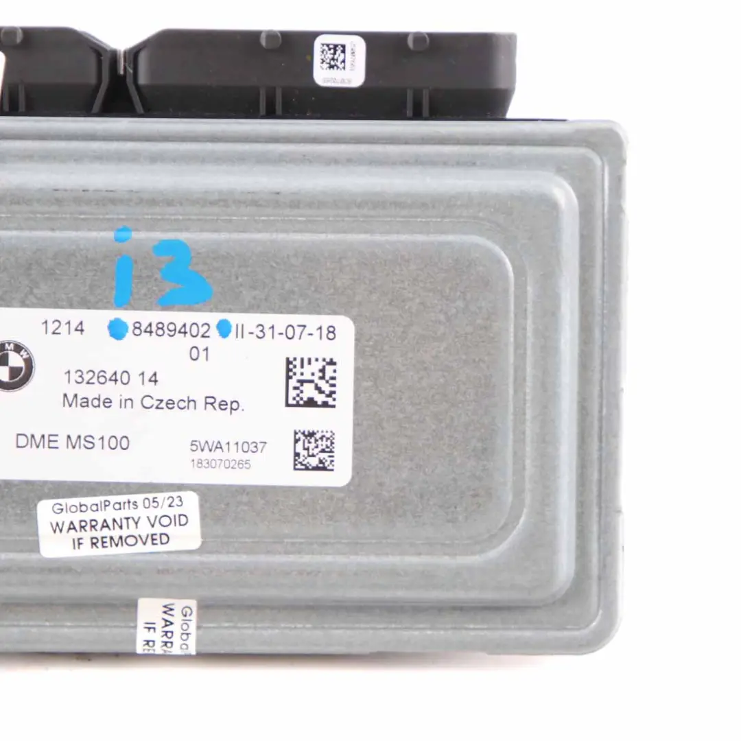 94Ah Hybrid ECU Engine Control Unit RDME Automatic to BMW i3 I01 LCI Rex with Part number 8489402 BMW i3 I01 LCI Rex 94Ah Hybrid ECU Engine Control Unit RDME Automatic - SKU 8489402 - Part number 8489402