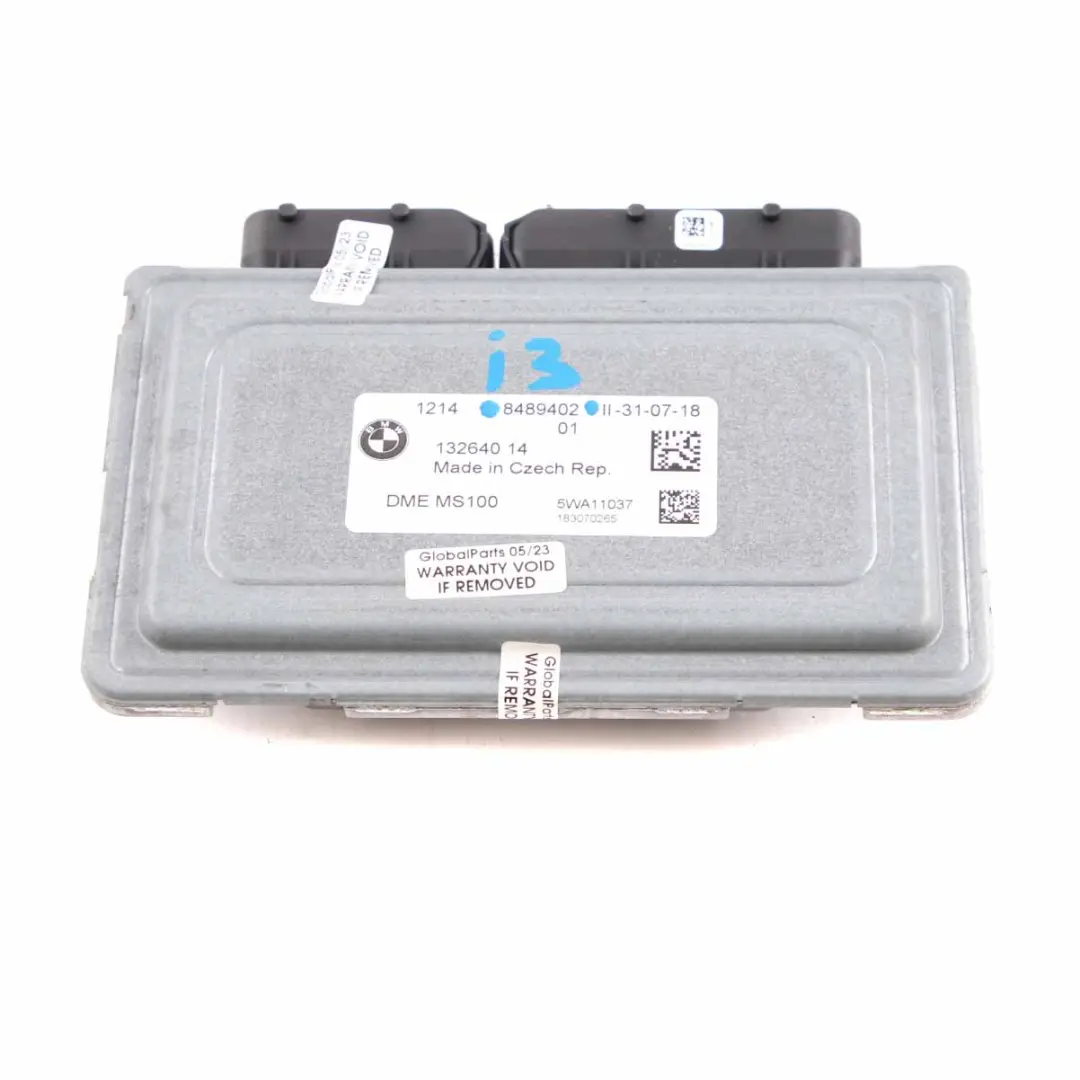 BMW i3 I01 LCI Rex 94Ah Hybrid ECU Engine Control Unit RDME Automatic - SKU 8489402 - Part number 8489402