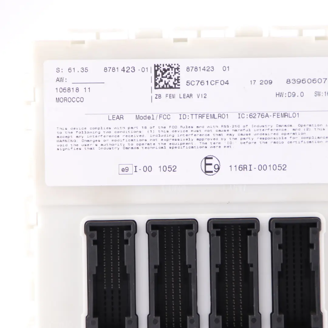 Module ECU Kit DME Keys FEM Automatic to BMW F36 LCI Petrol 430i B48 Engine with Part number 8489449 BMW F36 LCI Petrol 430i B48 Engine Module ECU Kit DME Keys FEM Automatic - SKU 8489449-1 - Part number 8489449